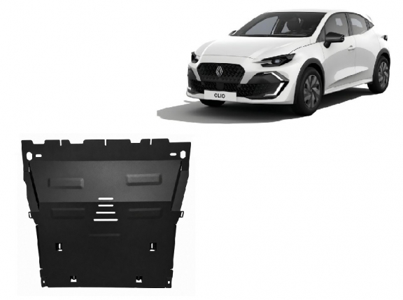 Protetor de Carter de aço Renault Clio 6