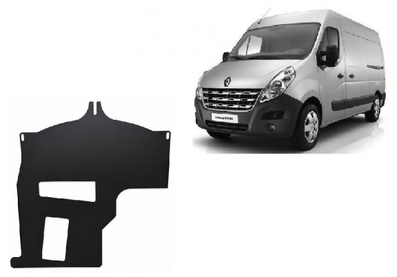 Protetor de conversor catalítico/cat lock Renault Master