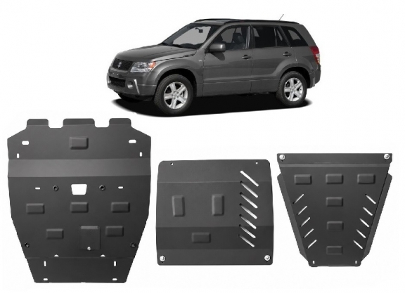 Protetor de Carter de aço Suzuki Grand Vitara - promotional package