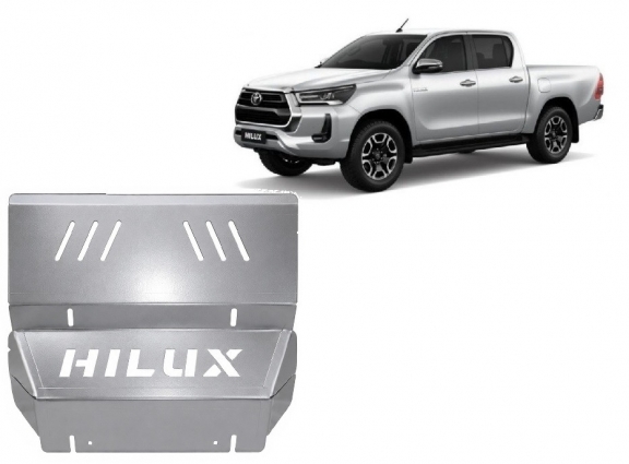 Protetor de alumínio para radiador Toyota Hilux Invincible