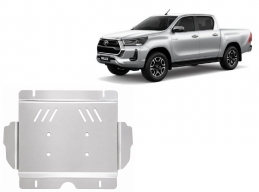 Protetor de Carter de alumínio Toyota Hilux Invincible