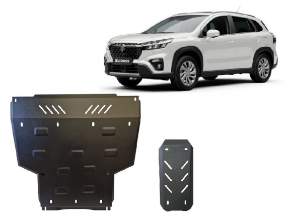 Protetor de Carter de aço Suzuki S-Cross - promotional package