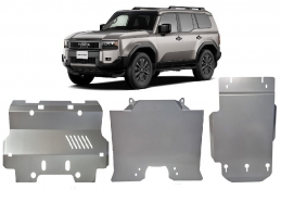 Protetor de Carter  Toyota Land Cruiser - promotional package alumínio