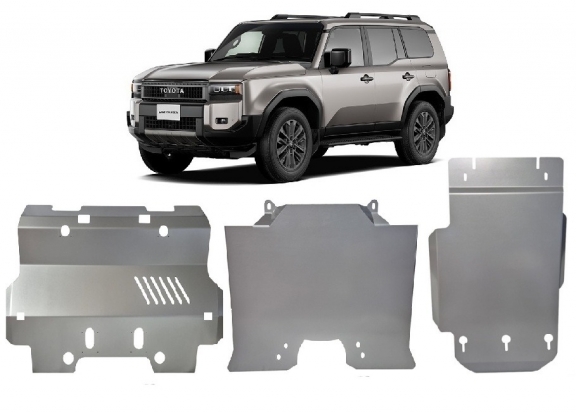 Protetor de Carter  Toyota Land Cruiser - promotional package alumínio