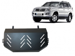 Protetor de aço para o tanque de combustível Toyota Land Cruiser J120 - apenas para o modelo de 3 portas 