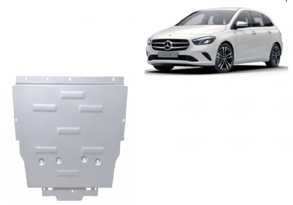 Protetor de Carter de alumínio Mercedes B-Classe