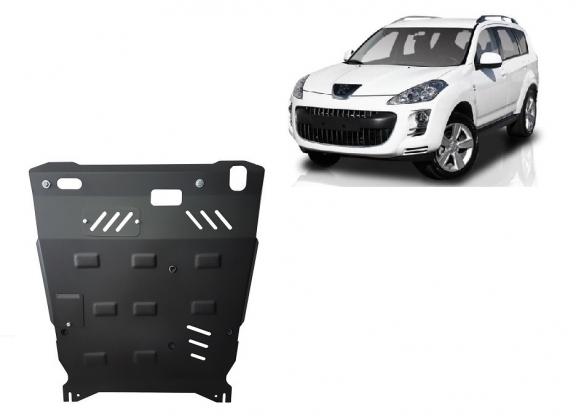 Protetor de Carter de aço Peugeot 4007