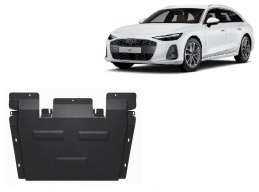  Protetor de caixa de velocidades de aço  Audi A6 A6