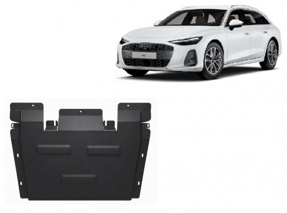  Protetor de caixa de velocidades de aço  Audi A6 A6
