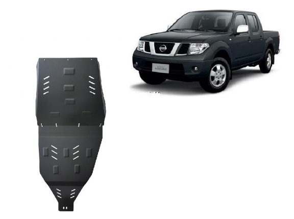 Protetor de aço para caixa de velocidades  Nissan Navara D40