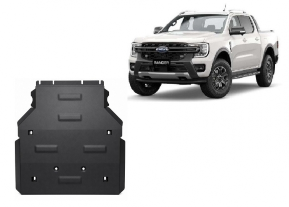  Protetor de caixa de velocidades de aço  Ford Ranger