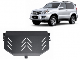 Protetor de aço para o tanque de combustível Toyota Land Cruiser J120 - apenas para o modelo de 3 portas 