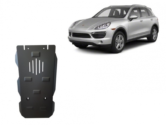  Protetor de caixa de velocidades de aço  Porsche Cayenne