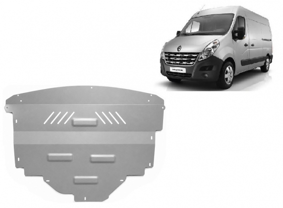 Protetor de Carter de Alumínio Renault Master