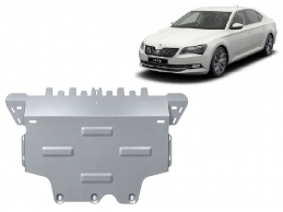 Protetor de Carter de alumínio Skoda Superb III