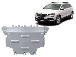Protetor de Carter de alumínio Skoda Karoq