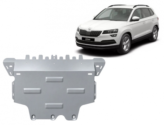 Protetor de Carter de alumínio Skoda Karoq
