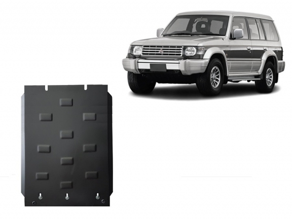  Protetor de caixa de velocidades de aço  Mitsubishi Pajero 2