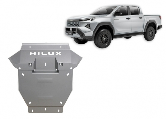 Protetor de Carter de alumínio Toyota Hilux EV
