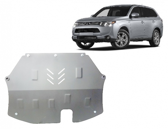 Protetor de Carter de alumínio Mitsubishi Outlander