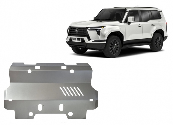 Protetor de alumínio para radiador Lexus GX