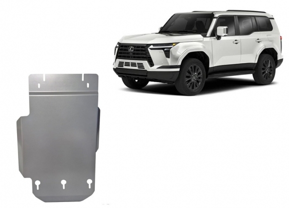 Protetor de caixa de velocidades de alumínio Lexus GX