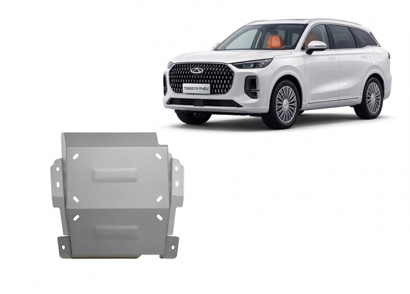 Protetor diferencial de alumínio Chery Tiggo 9