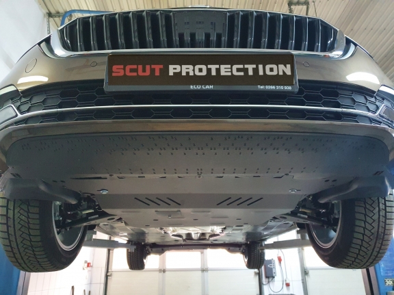 Protetor de Carter de aço Skoda Superb 4