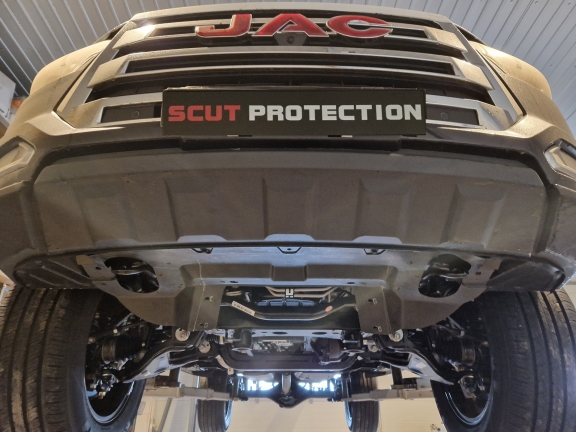  Protetor de caixa de velocidades de aço Jac T8