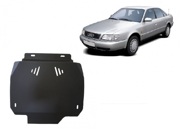  Protetor de caixa de velocidades automática de aço Audi A6