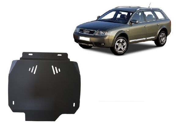  Protetor de caixa de velocidades automática de aço Audi Allroad A6