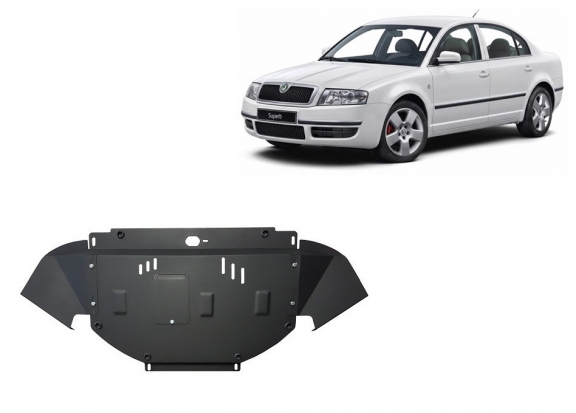 Protetor de Carter de aço Skoda Superb - 1,8 1,9 2,0 TDI