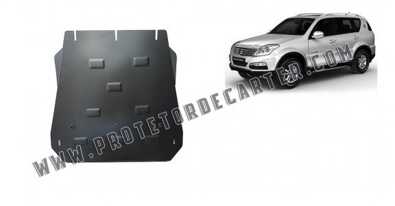  Protetor de caixa de velocidades de aço  SsangYong Rexton 2