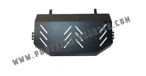 Protetor de aço para o tanque de combustível Toyota Land Cruiser J90