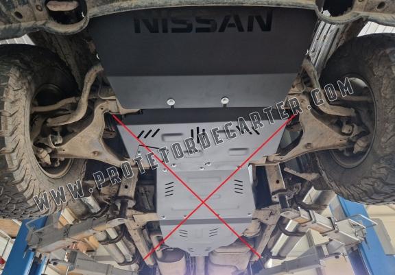 Protetor de aço para radiador Nissan Pathfinder