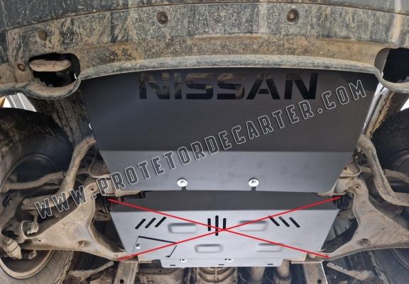 Protetor de aço para radiador Nissan Pathfinder