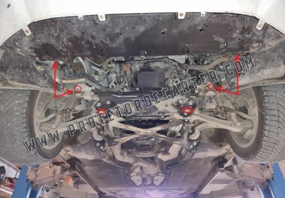 Protetor de Carter de aço Audi A4 B9