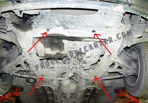 Protetor de Carter de aço Peugeot 208