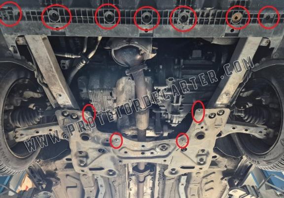 Protetor de Carter de aço Alfa Romeo Giulietta
