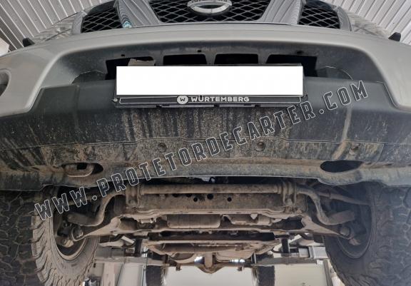 Protetor de alumínio para radiador Nissan Navara D40