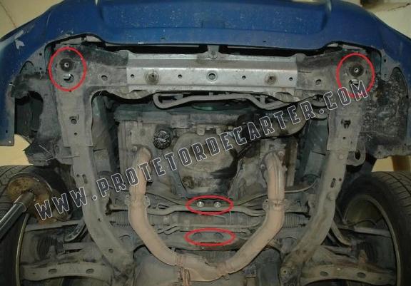 Protetor de Carter de alumínio Subaru Forester 2