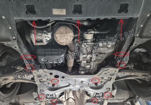 Protetor de Carter de aço Peugeot 308