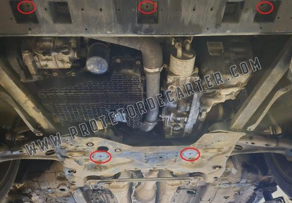 Protetor de Carter de aço Citroen Grand C4 Picasso