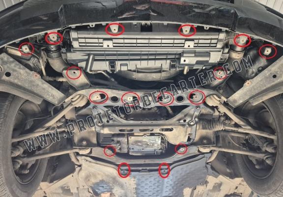 Protetor de Carter de aço Mercedes GLK X204