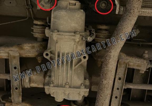 Protetor diferencial de alumínio Dacia Duster 4x4