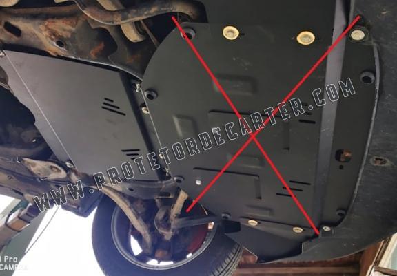  Protetor de caixa de velocidades manual de aço  VW Passat B5, B5.5