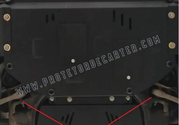 Protetor de Carter de aço Audi A4 B5