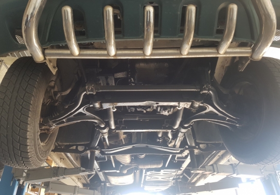 Protetor de Carter de aço Mercedes ML W163