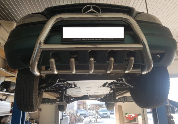  Protetor de caixa de velocidades de aço  Mercedes ML W163