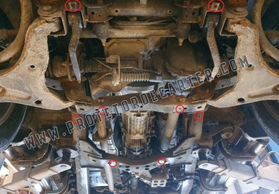 Protetor de Carter de aço Fiat Fullback